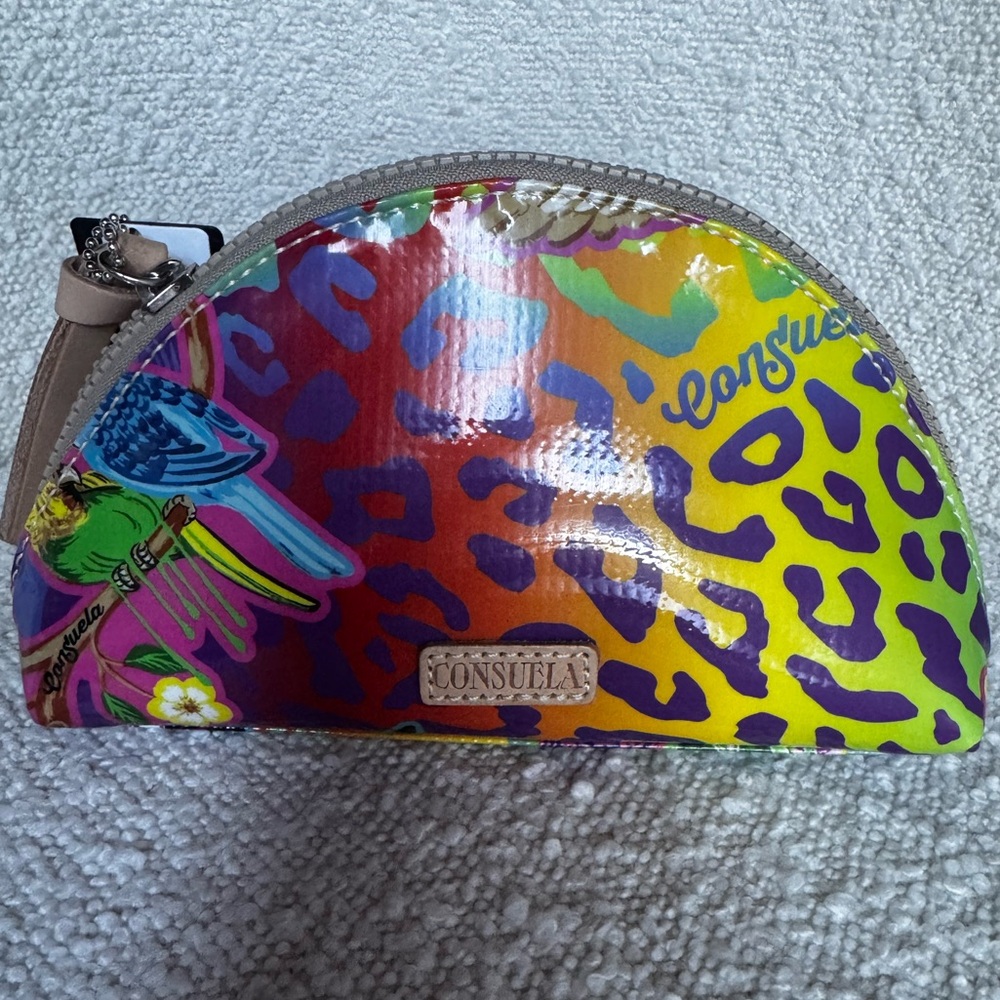 NWT Consuela Medium Cosmetic Bag Cami
